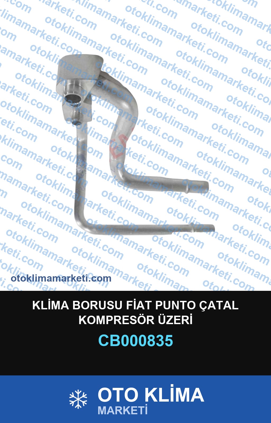 KLİMA BORUSU FİAT PUNTO ÇATAL KOMPRESÖR ÜZERİ