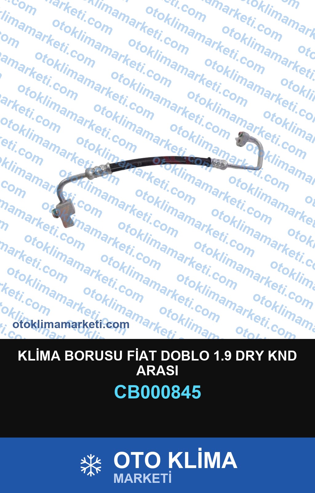 KLİMA BORUSU FİAT DOBLO 1.9 DRY KND ARASI