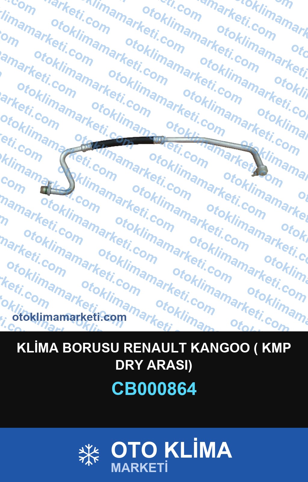 KLİMA BORUSU RENAULT KANGOO ( KMP DRY ARASI)