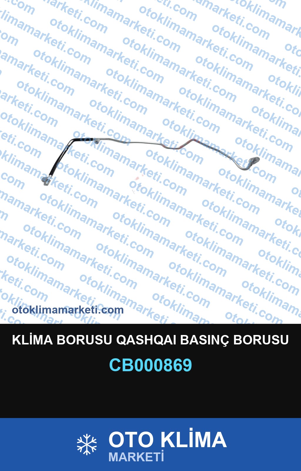 KLİMA BORUSU QASHQAI BASINÇ BORUSU