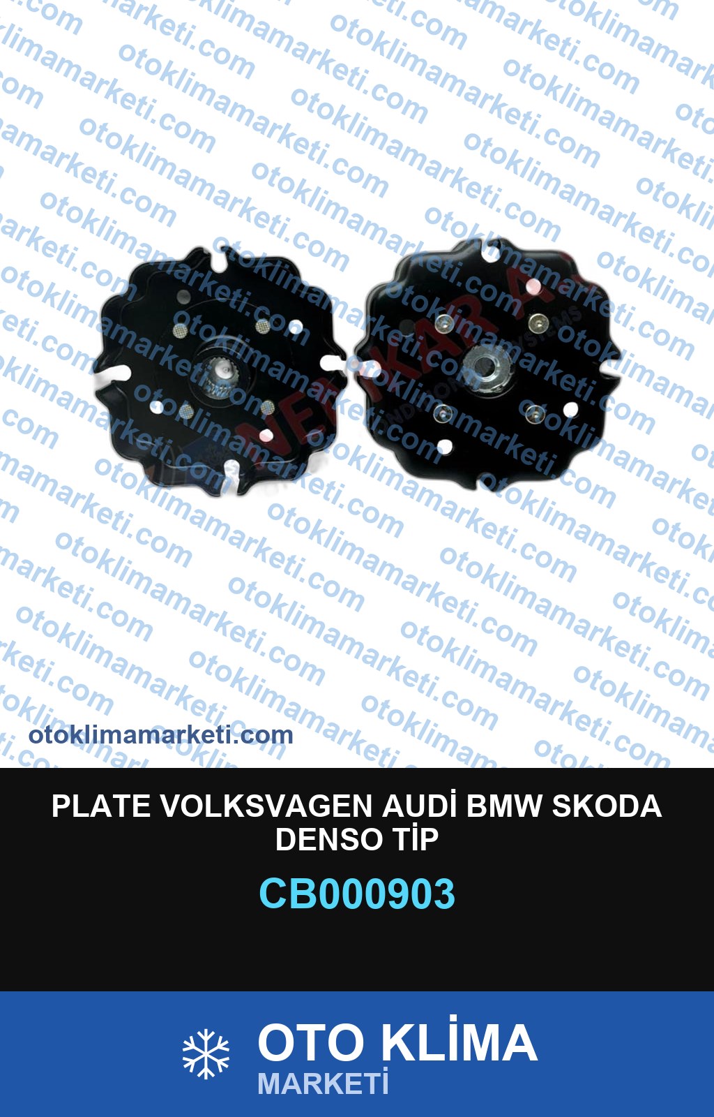 PLATE VOLKSVAGEN AUDİ BMW SKODA DENSO TİP