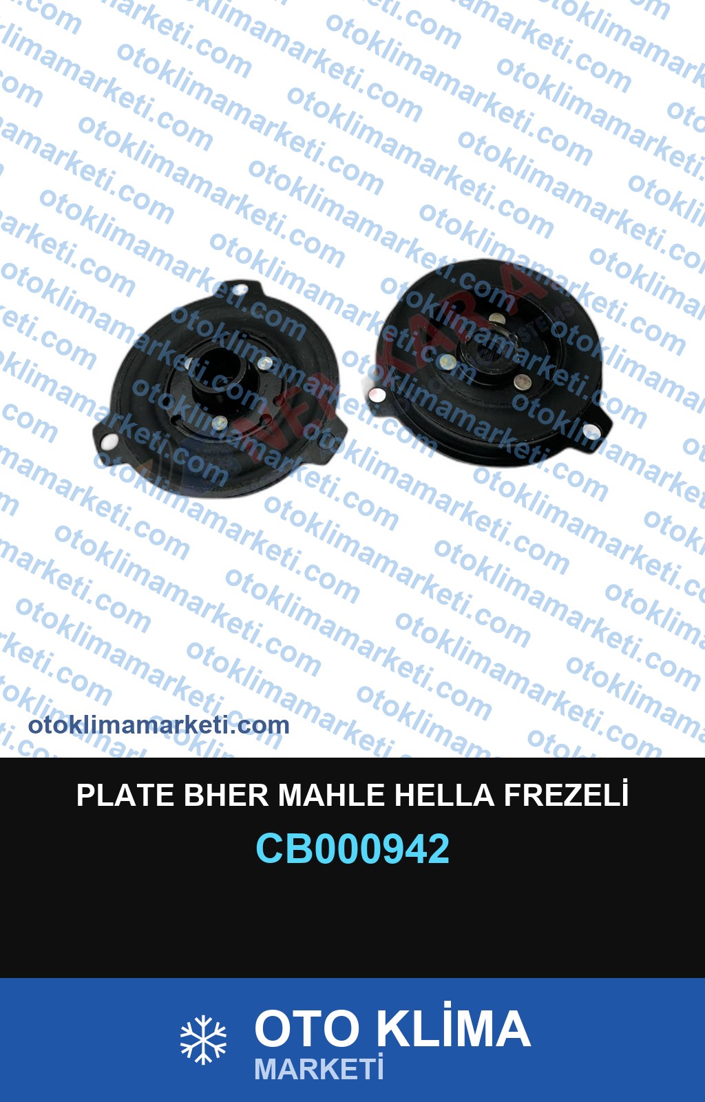 PLATE BHER MAHLE HELLA FREZELİ