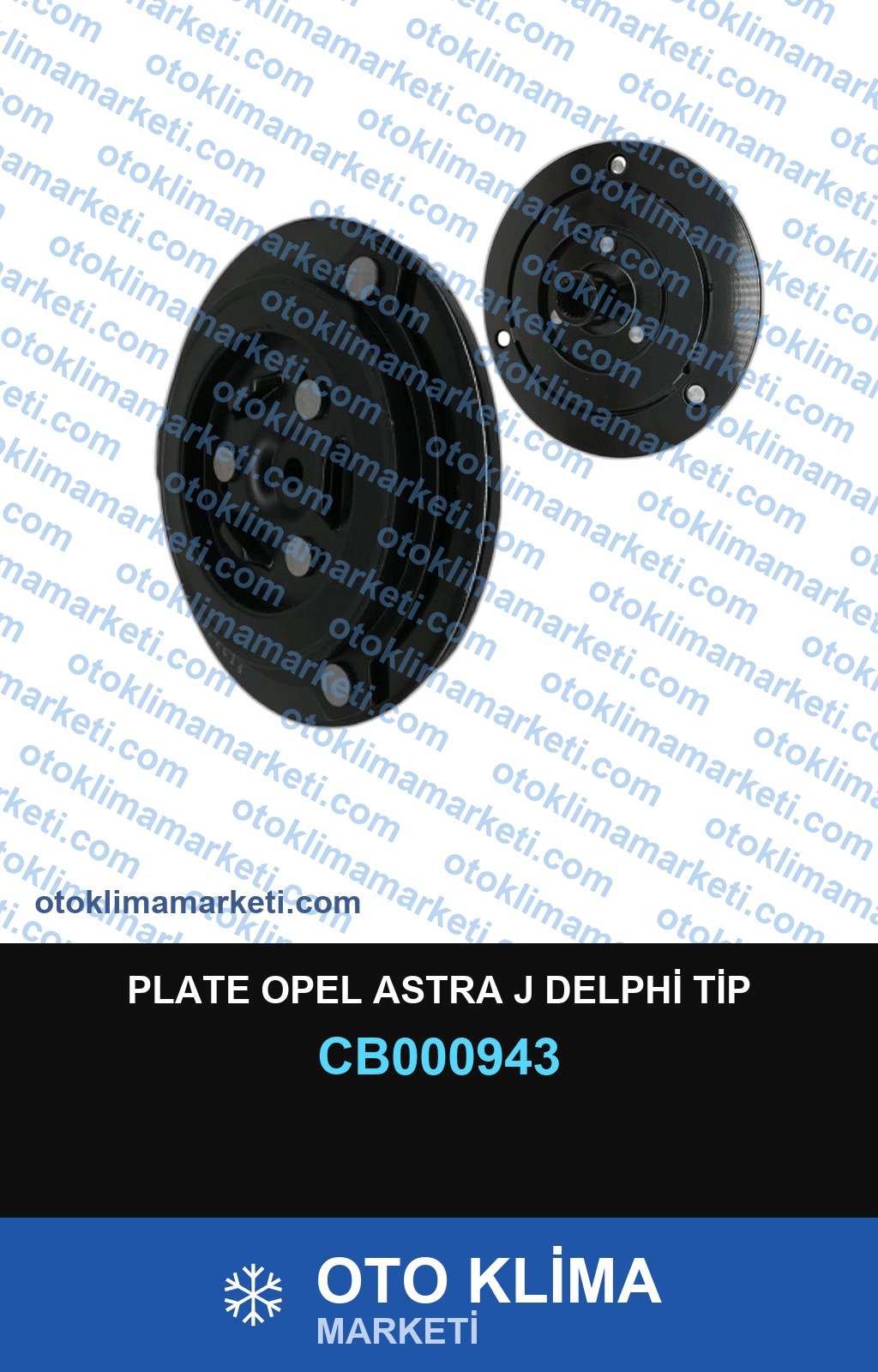 PLATE OPEL ASTRA J DELPHİ TİP