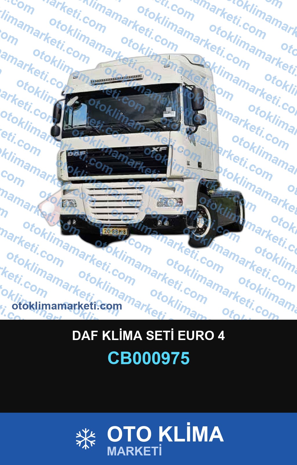 DAF KLİMA SETİ EURO 4