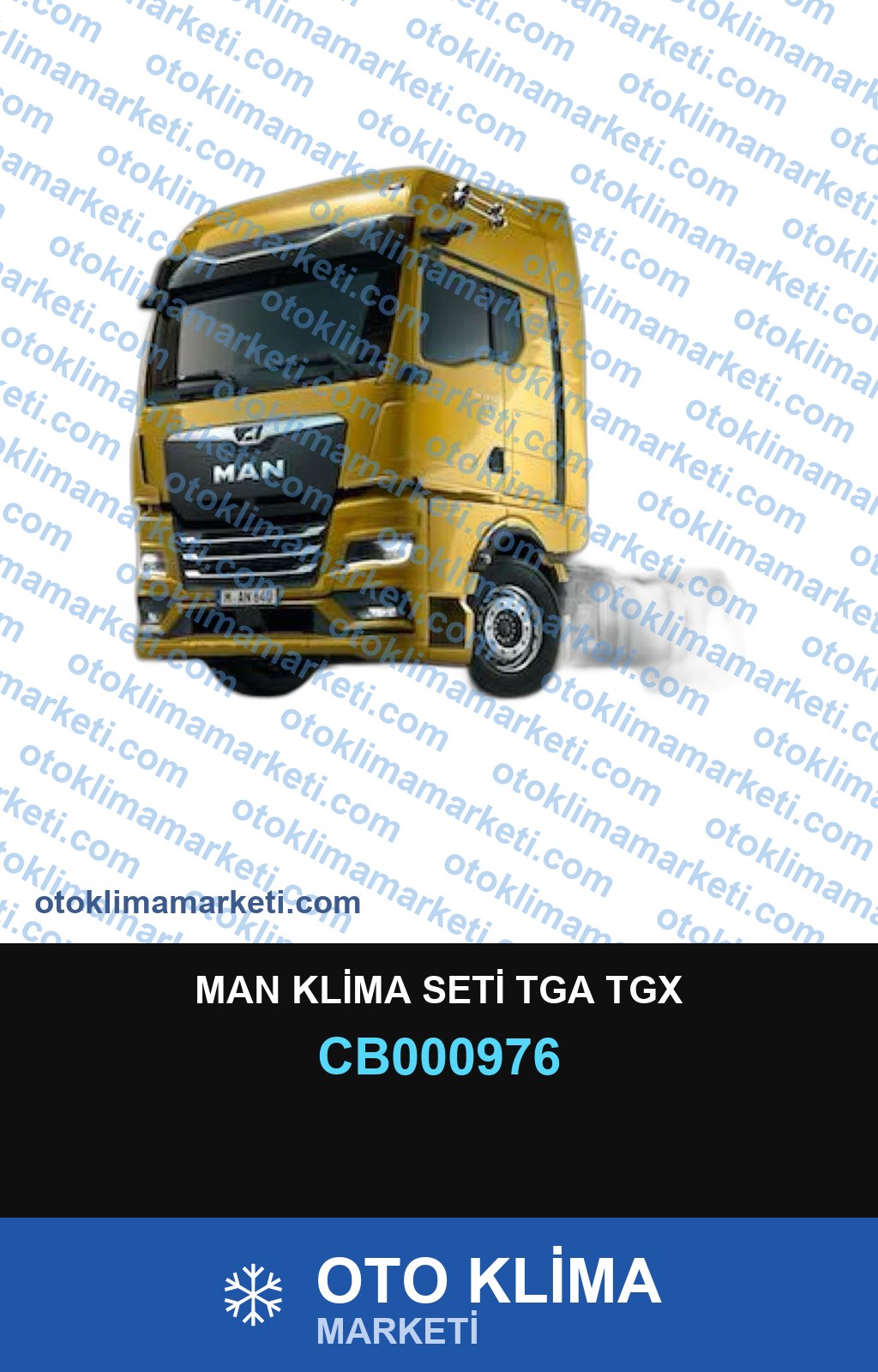 MAN KLİMA SETİ TGA TGX
