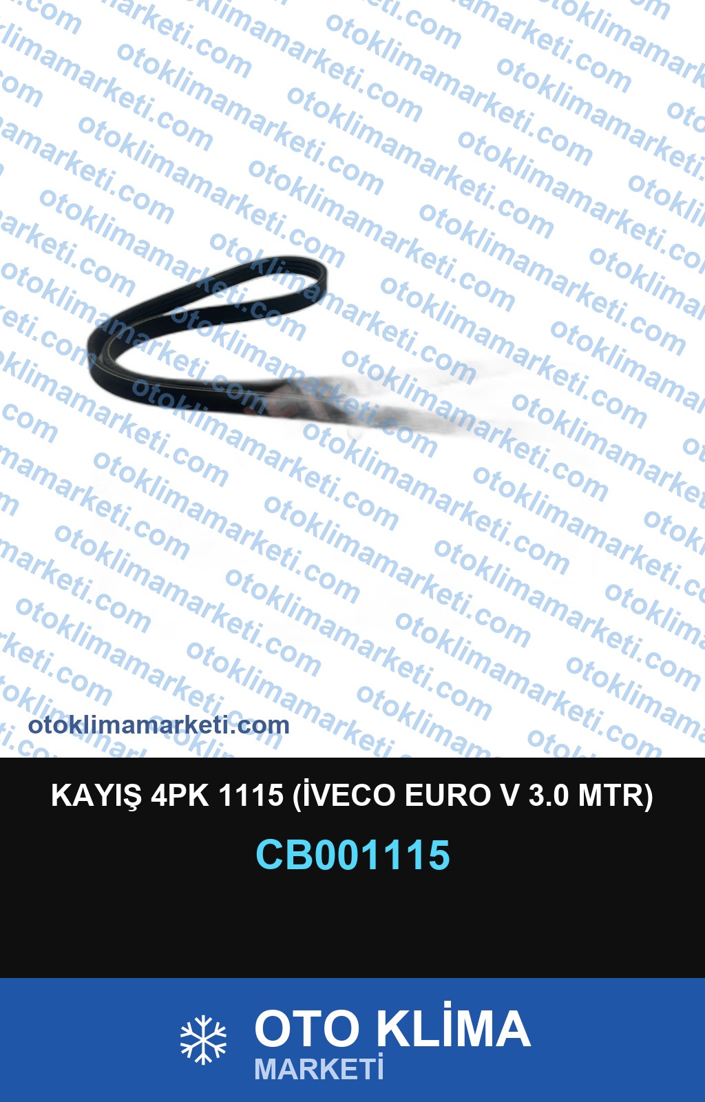 KAYIŞ 4PK 1115 (İVECO EURO V 3.0 MTR)