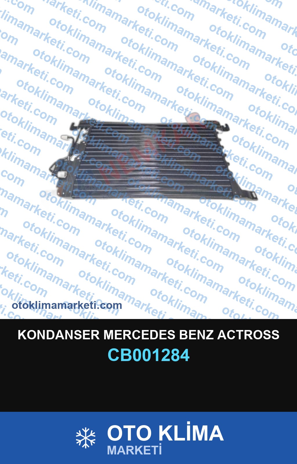 KONDANSER MERCEDES BENZ ACTROSS
