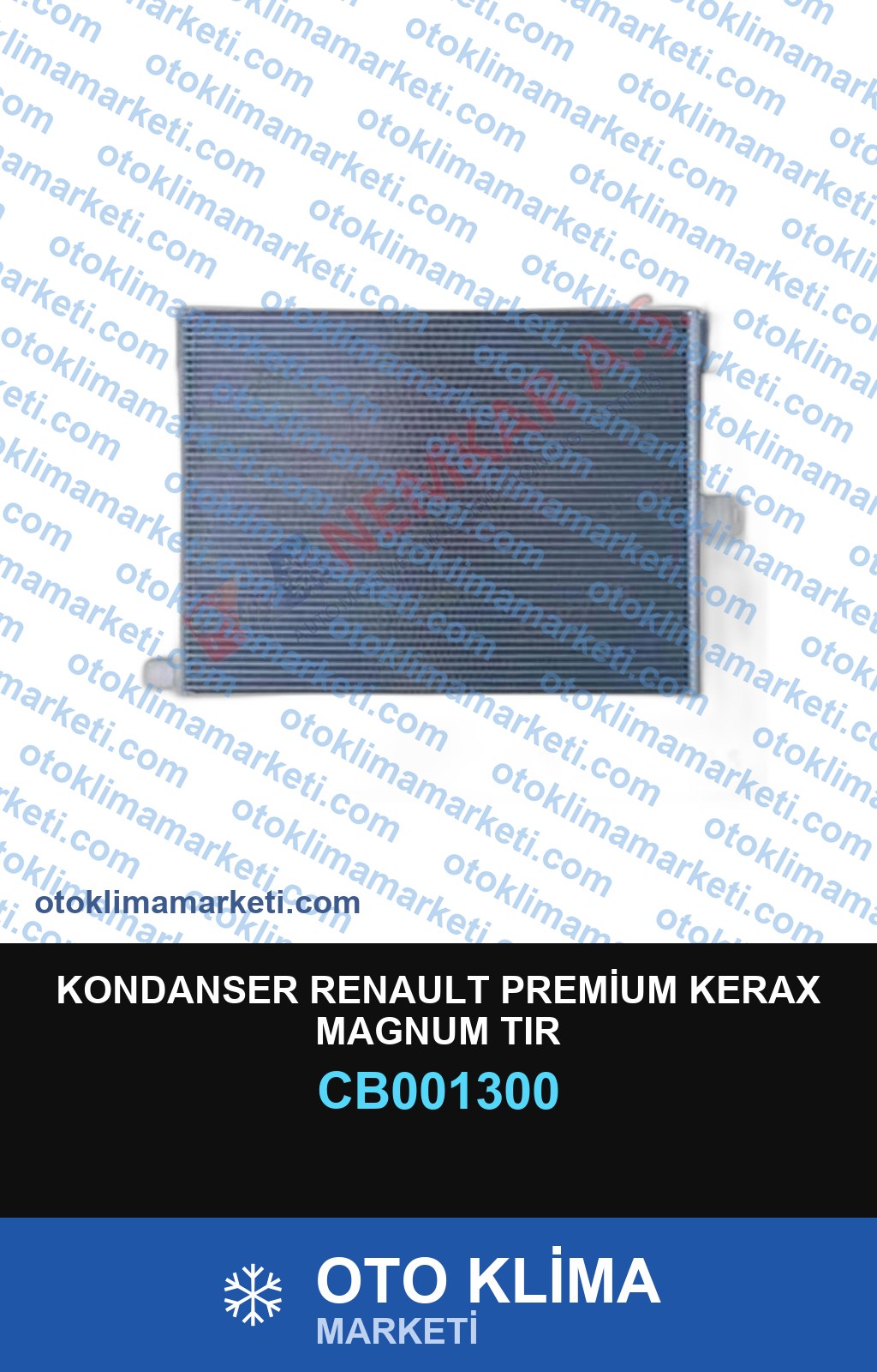 KONDANSER RENAULT PREMİUM KERAX MAGNUM TIR