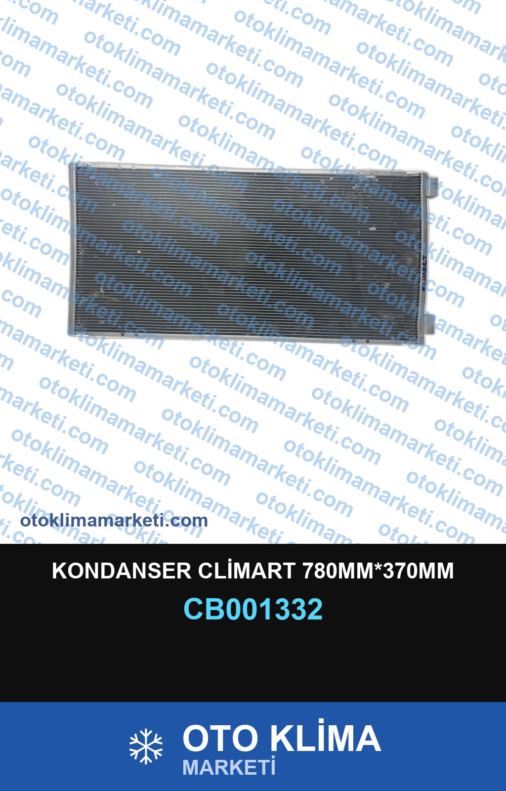 KONDANSER CLİMART 780MM*370MM