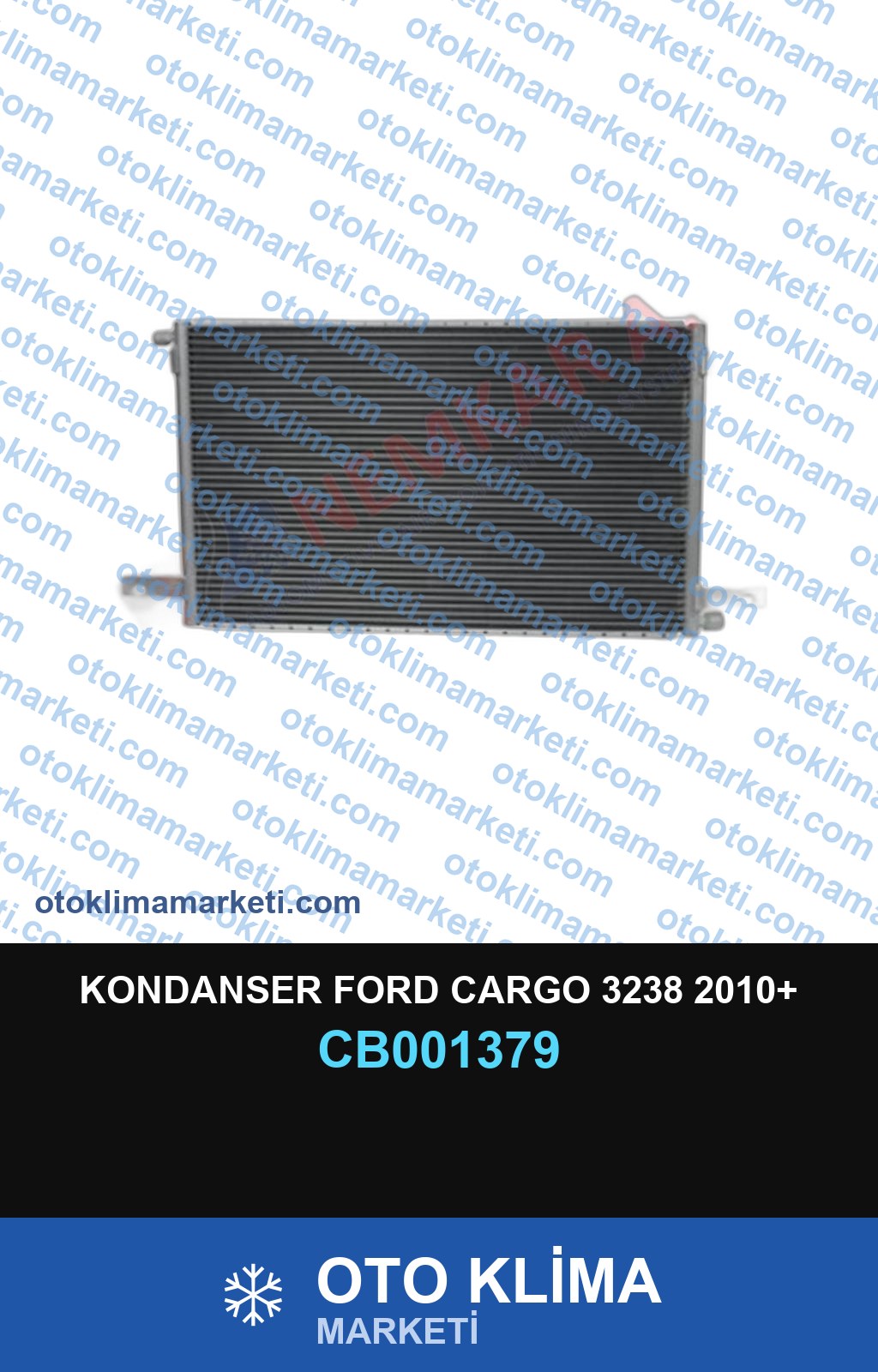KONDANSER FORD CARGO 3238 2010+