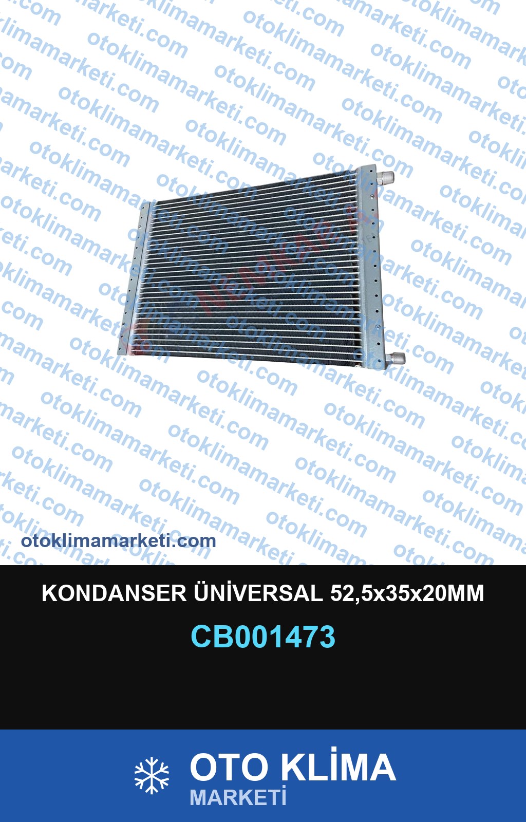 KONDANSER ÜNİVERSAL 52,5x35x20MM