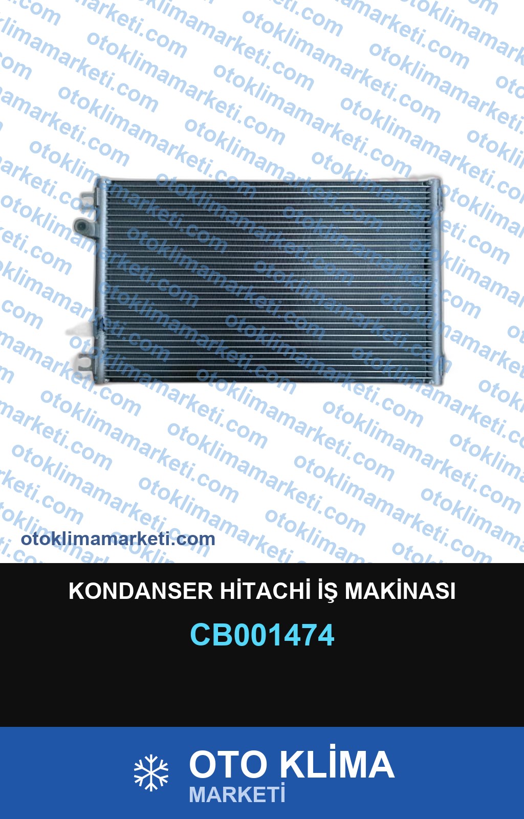 KONDANSER HİTACHİ İŞ MAKİNASI