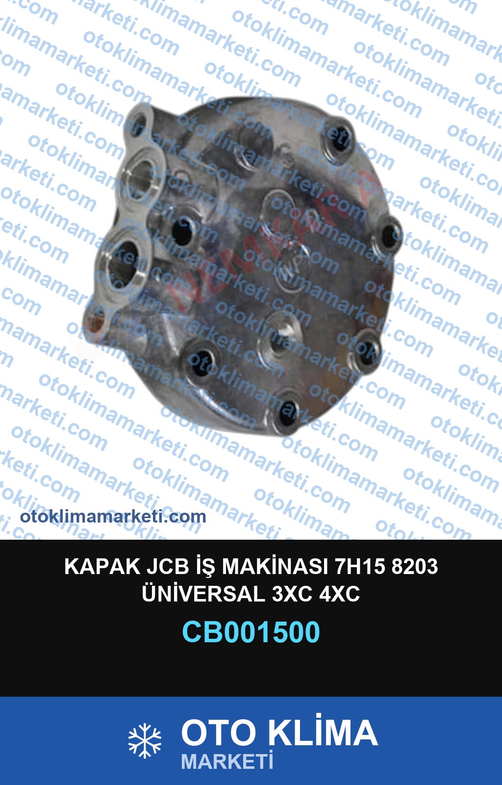 KAPAK JCB İŞ MAKİNASI 7H15 8203 ÜNİVERSAL 3XC 4XC