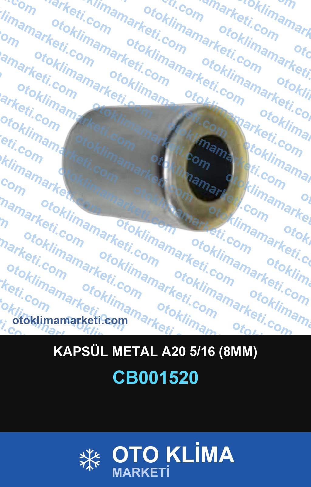 KAPSÜL METAL A20 5/16 (8MM)