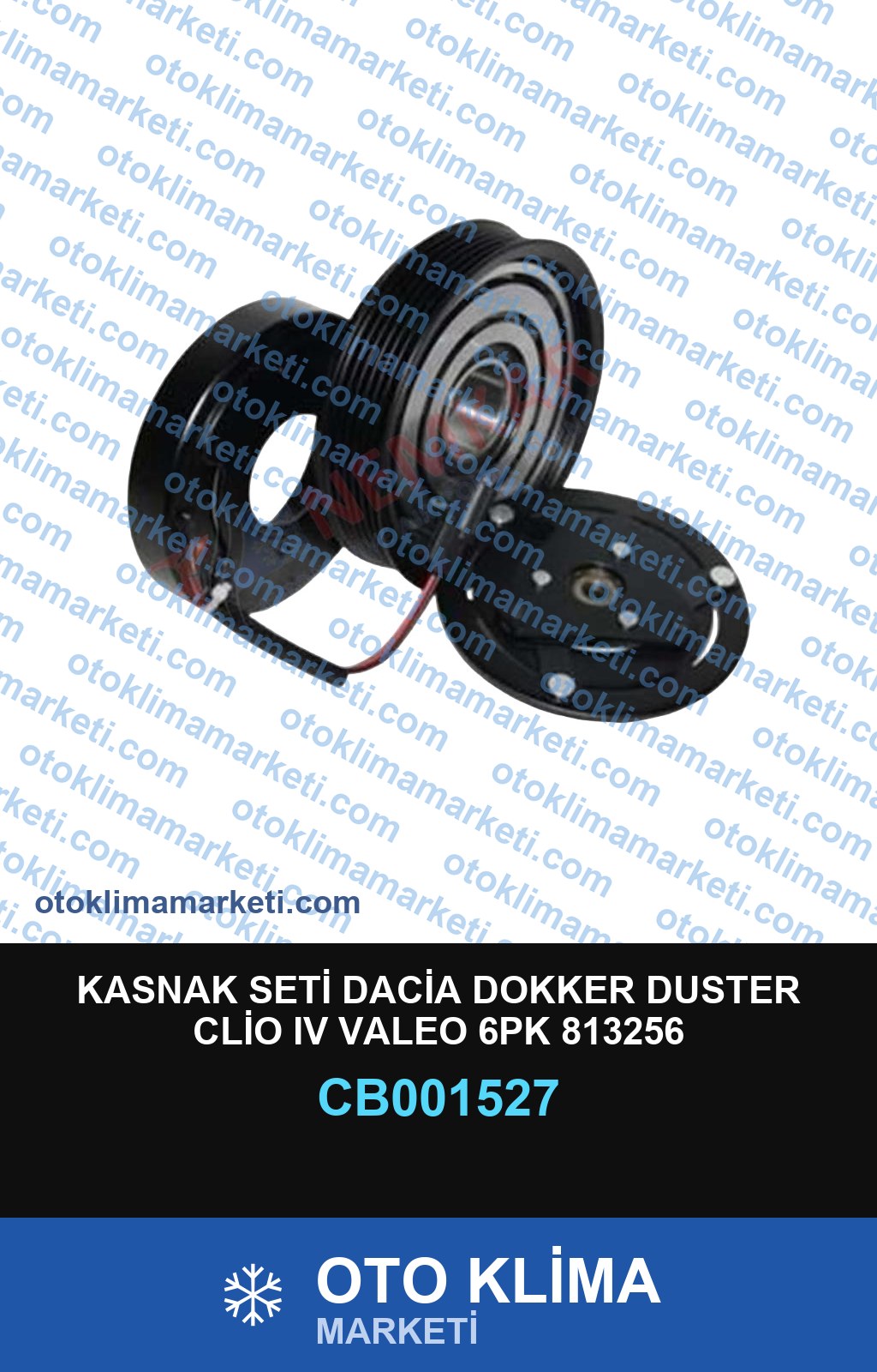 KASNAK SETİ DACİA DOKKER DUSTER CLİO IV VALEO 6PK 813256