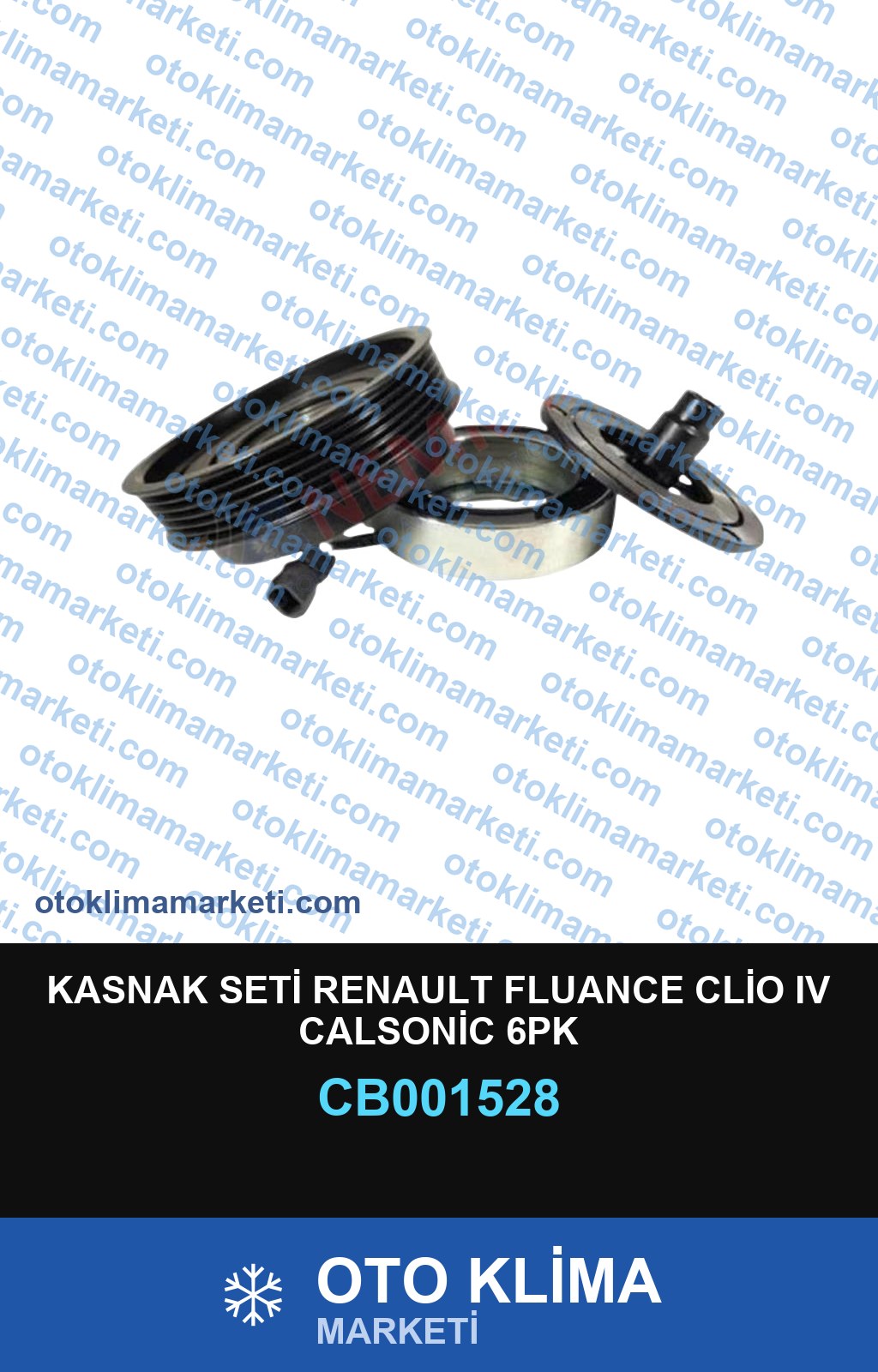 KASNAK SETİ RENAULT FLUANCE CLİO IV CALSONİC 6PK