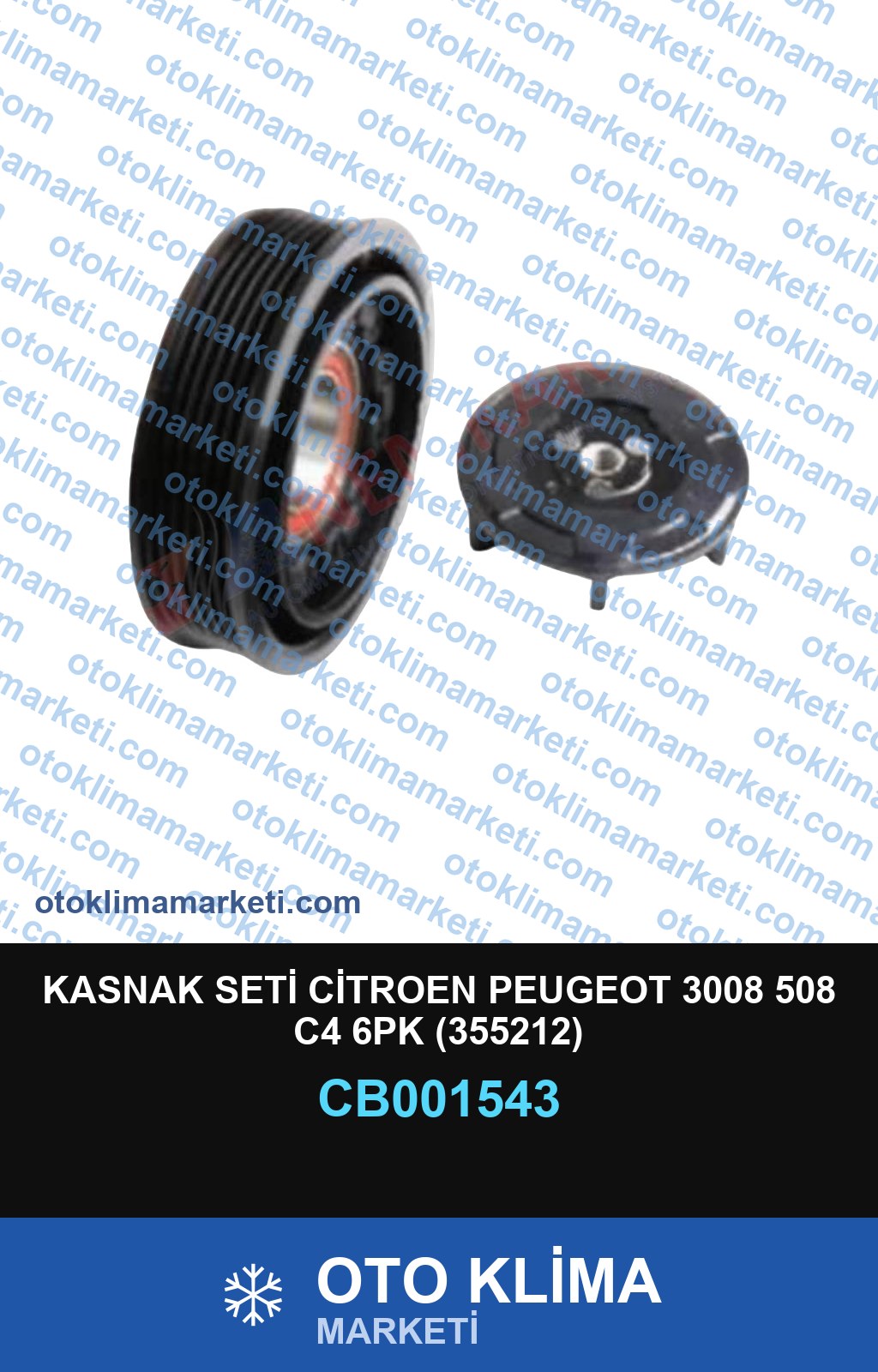 KASNAK SETİ CİTROEN PEUGEOT 3008 508 C4 6PK (355212)