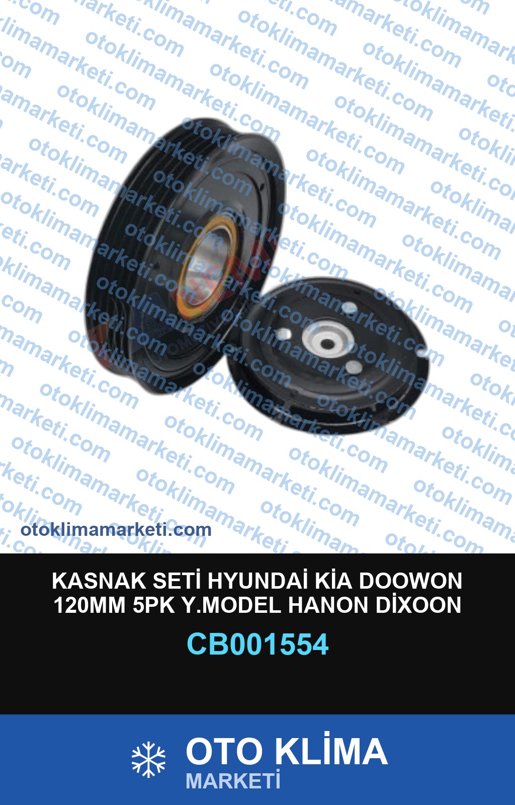 KASNAK SETİ HYUNDAİ KİA DOOWON 120MM 5PK Y.MODEL HANON DİXOON 355220