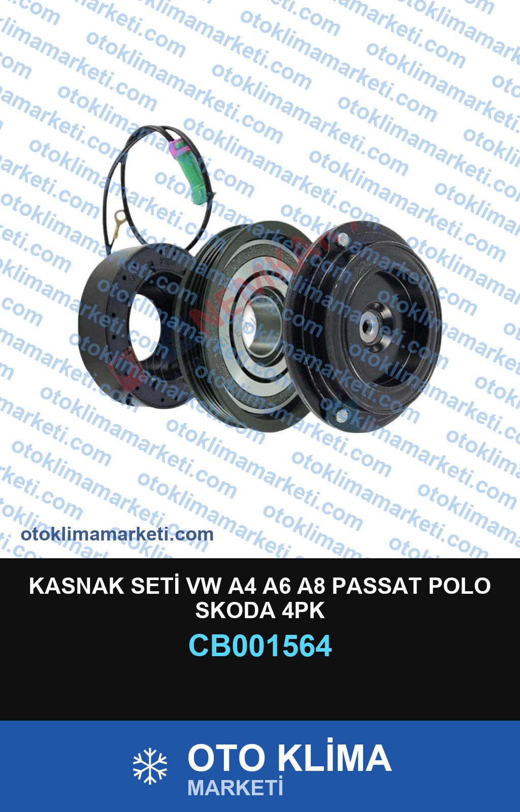 KASNAK SETİ VW A4 A6 A8 PASSAT POLO SKODA 4PK