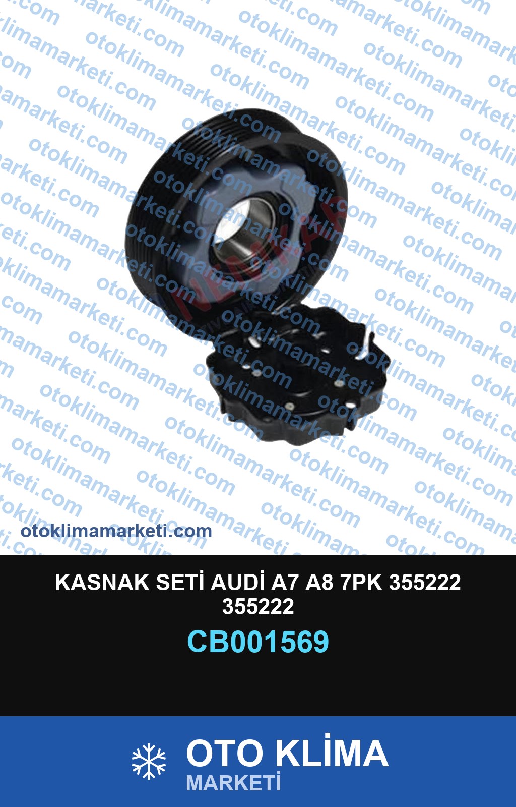 KASNAK SETİ AUDİ A7 A8 7PK 355222 355222