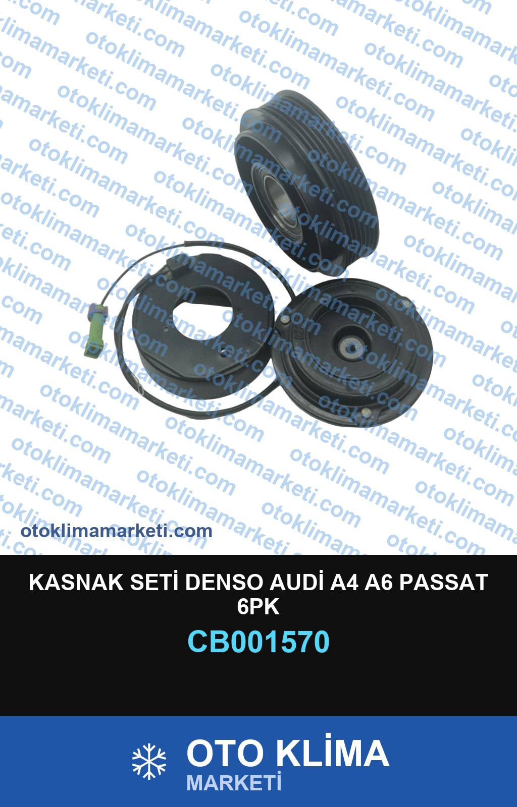 KASNAK SETİ DENSO AUDİ A4 A6 PASSAT 6PK