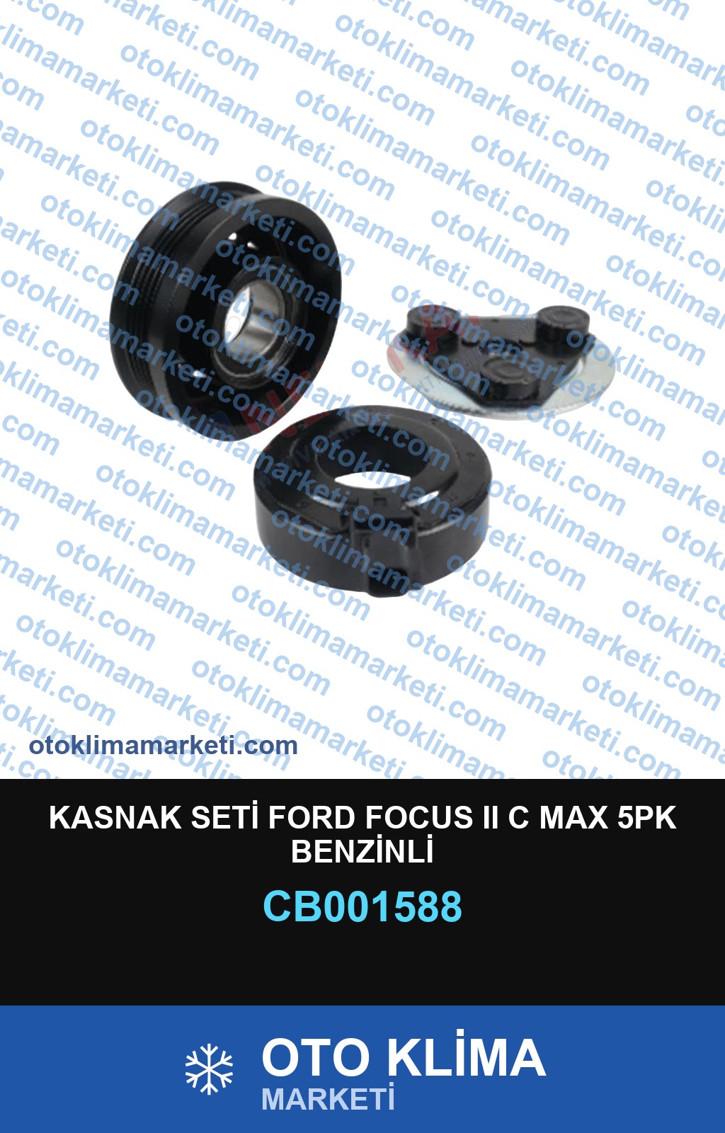 KASNAK SETİ FORD FOCUS II C MAX 5PK BENZİNLİ