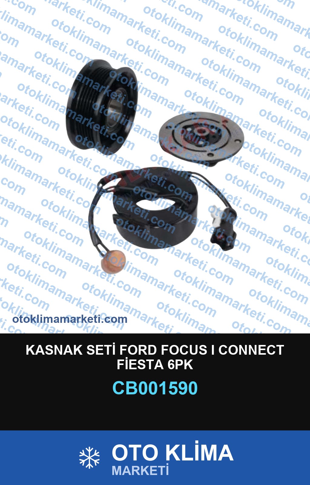 KASNAK SETİ FORD FOCUS I CONNECT FİESTA 6PK
