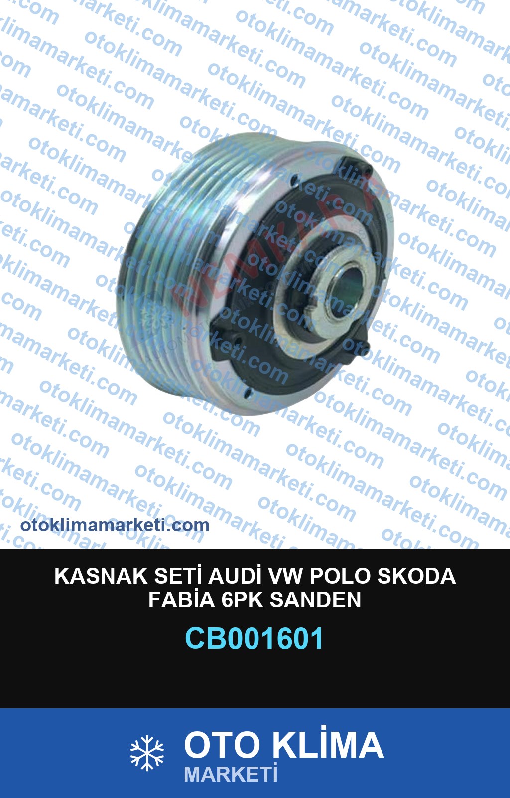KASNAK SETİ AUDİ VW POLO SKODA FABİA 6PK SANDEN