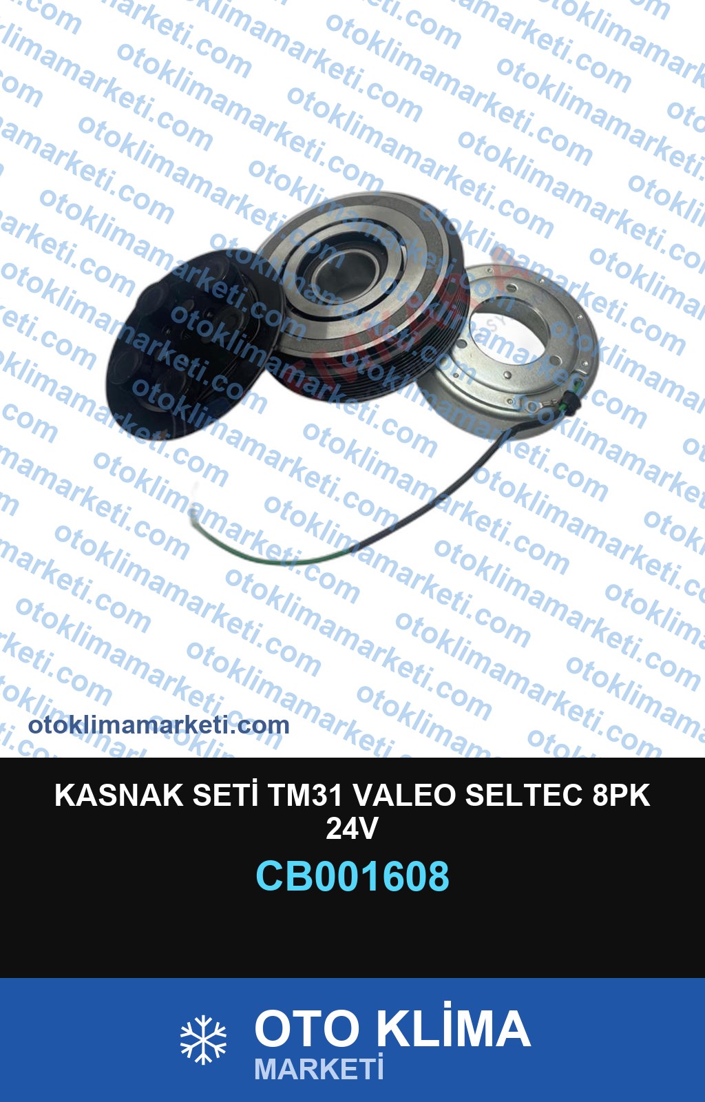 KASNAK SETİ TM31 VALEO SELTEC 8PK 24V
