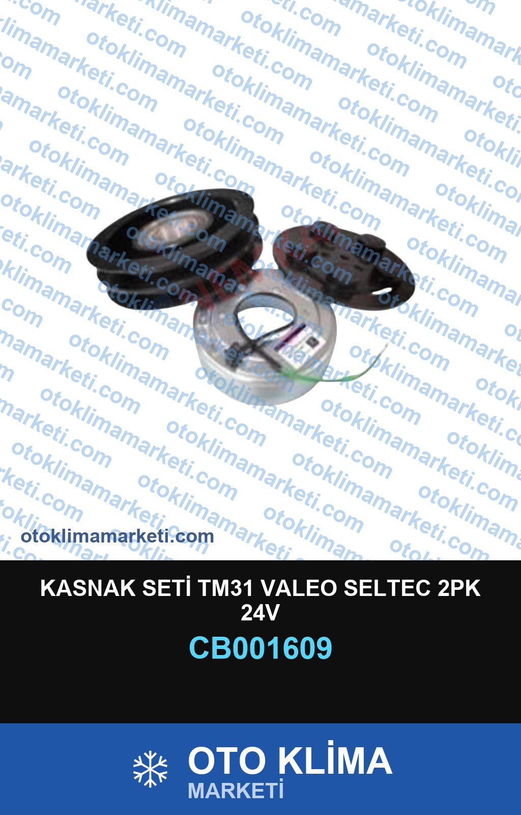 KASNAK SETİ TM31 VALEO SELTEC 2PK 24V