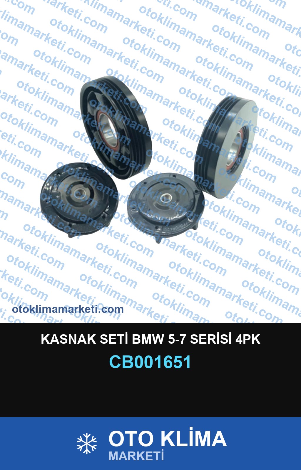 KASNAK SETİ BMW 5-7 SERİSİ 4PK