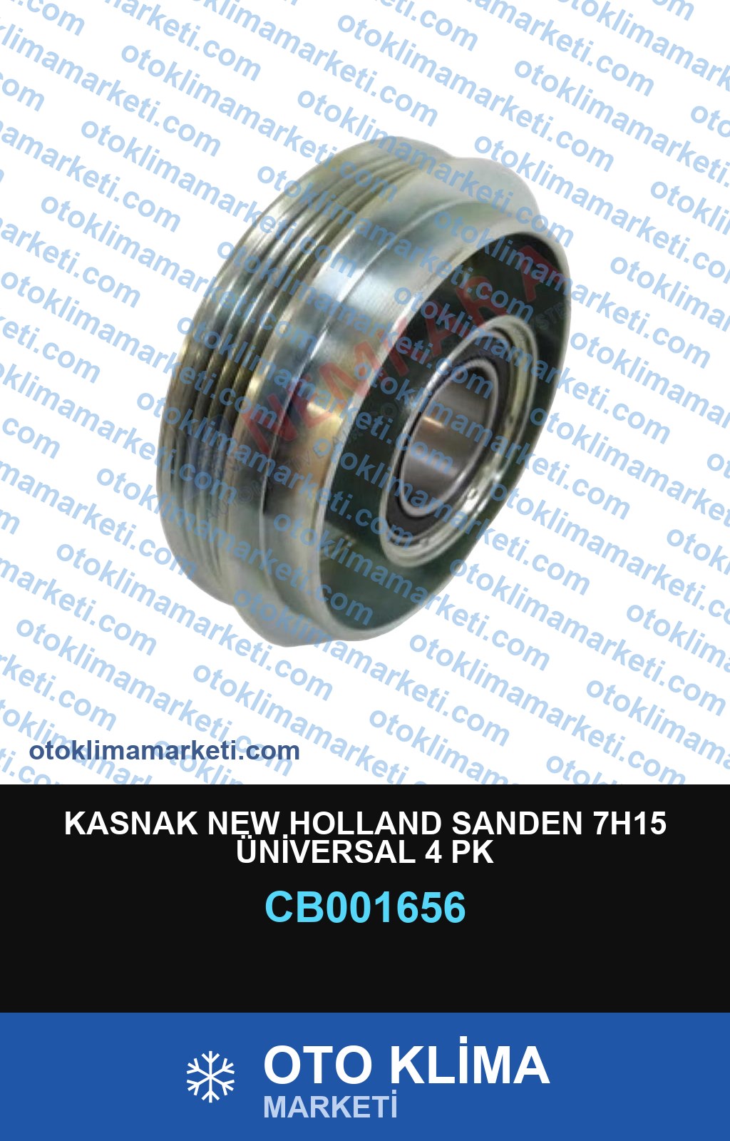KASNAK NEW HOLLAND SANDEN 7H15 ÜNİVERSAL 4 PK