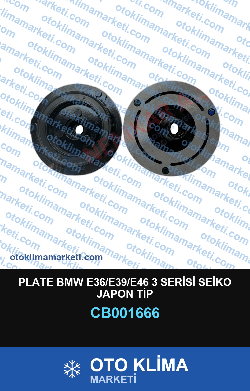 PLATE BMW E36/E39/E46 3 SERİSİ SEİKO JAPON TİP