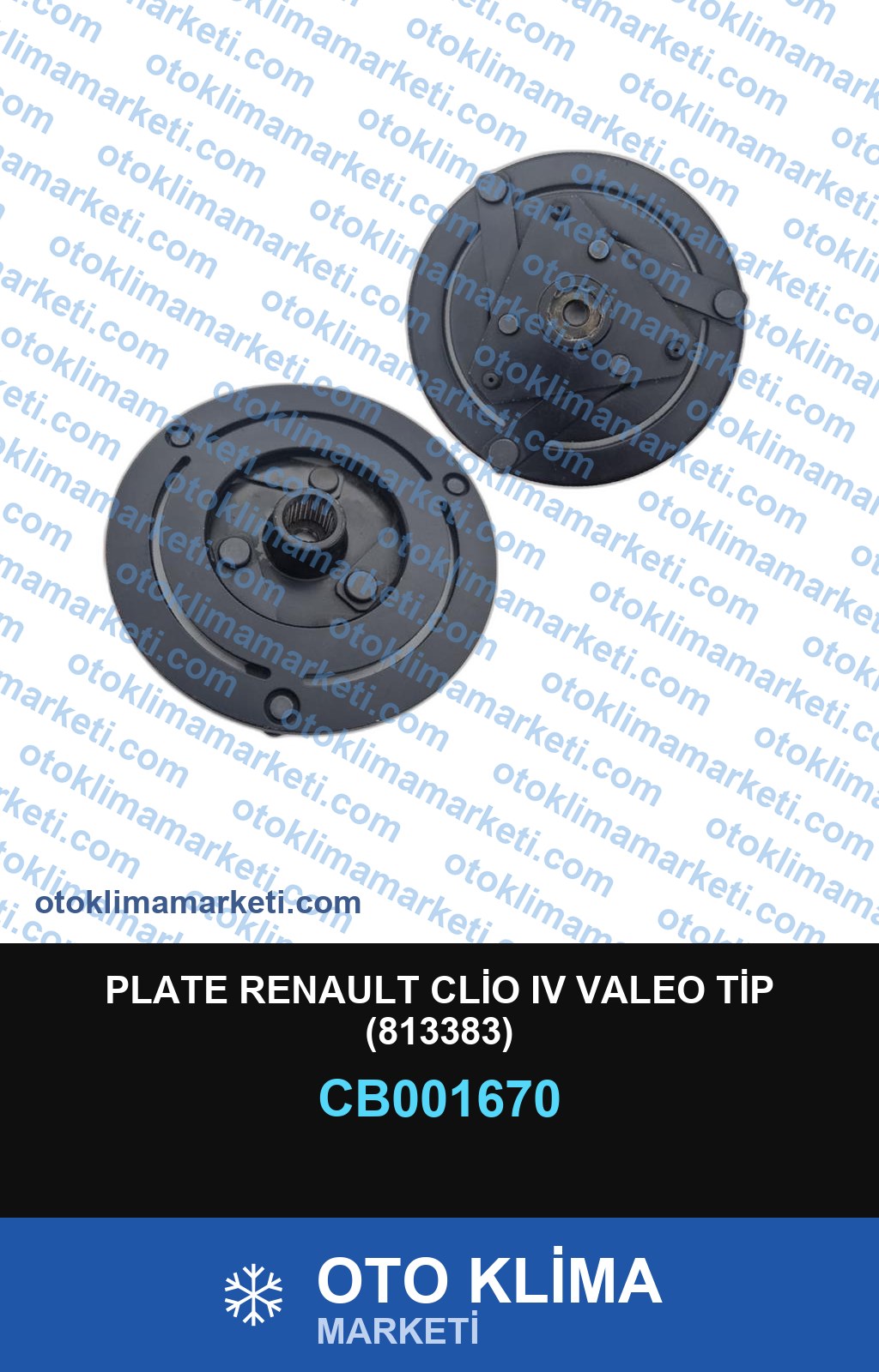 PLATE RENAULT CLİO IV VALEO TİP (813383)