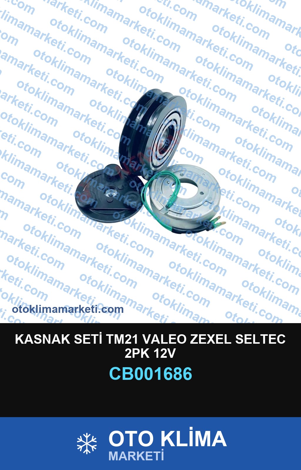 KASNAK SETİ TM21 VALEO ZEXEL SELTEC 2PK 12V