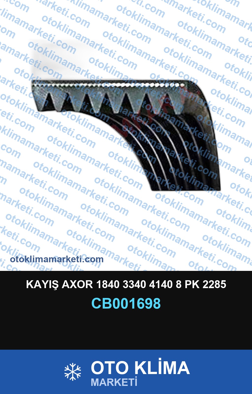 KAYIŞ AXOR 1840 3340 4140 8 PK 2285