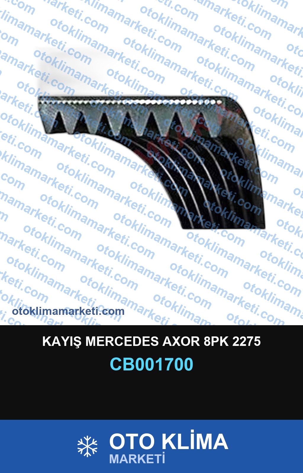 KAYIŞ MERCEDES AXOR 8PK 2275