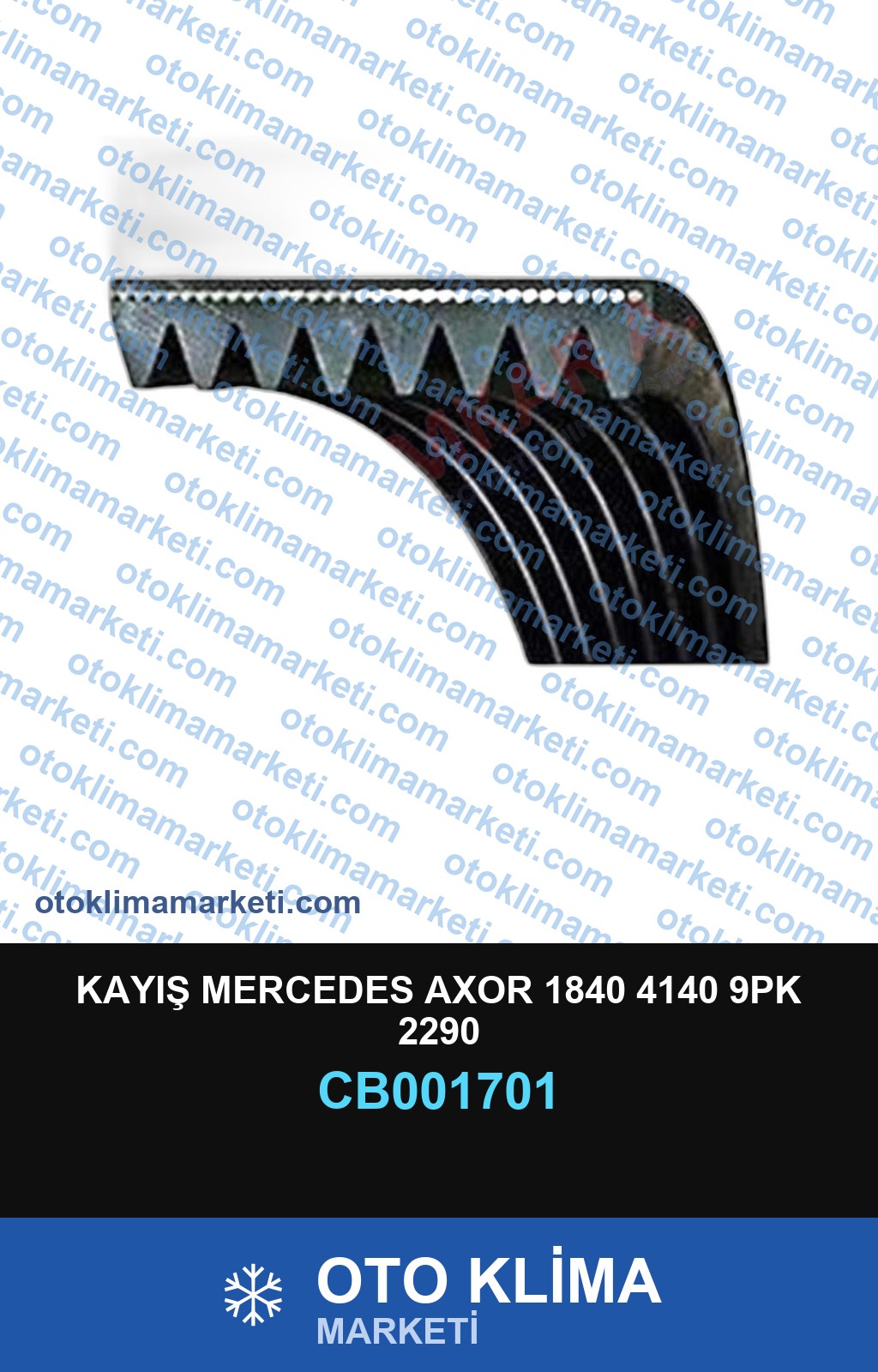 KAYIŞ MERCEDES AXOR 1840 4140 9PK 2290