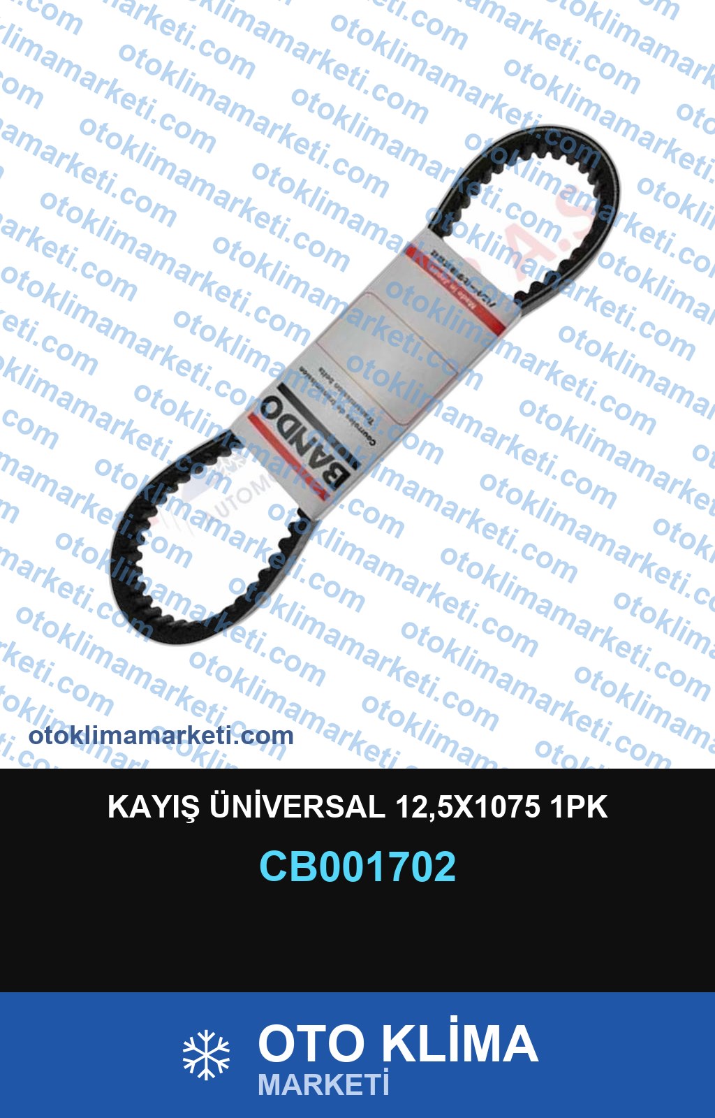 KAYIŞ ÜNİVERSAL 12,5X1075 1PK
