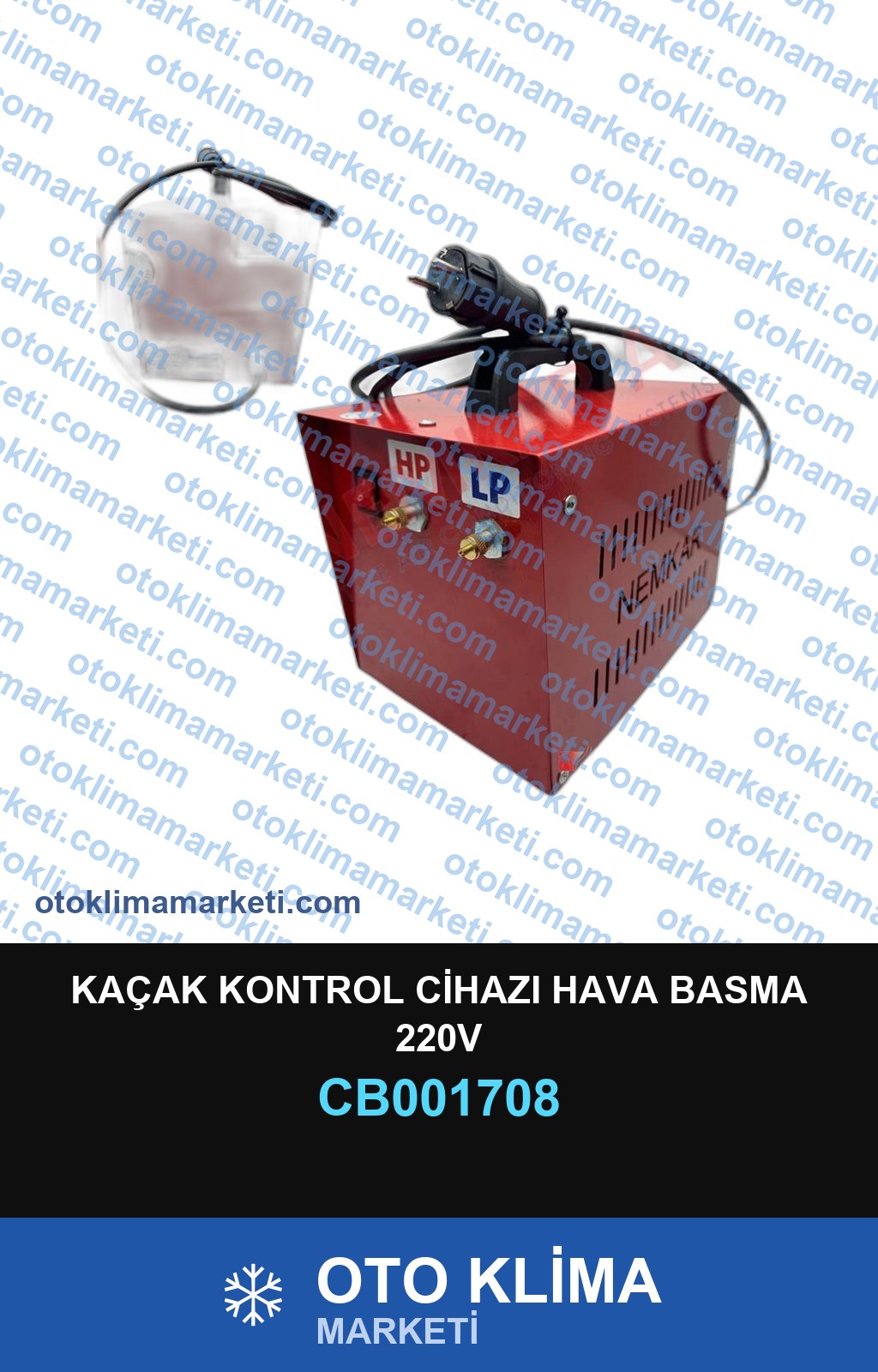 KAÇAK KONTROL CİHAZI HAVA BASMA 220V