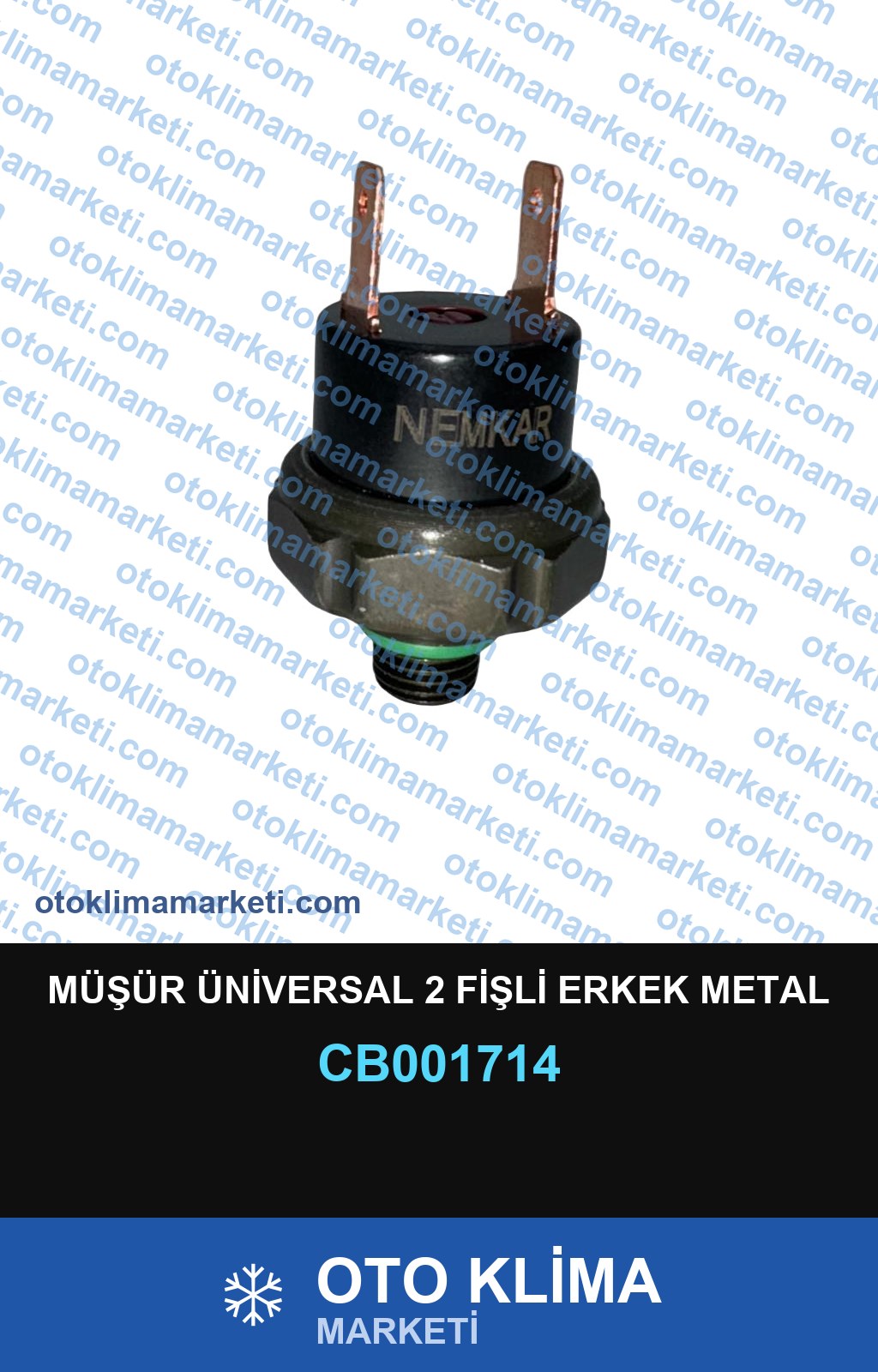 MÜŞÜR ÜNİVERSAL 2 FİŞLİ ERKEK METAL