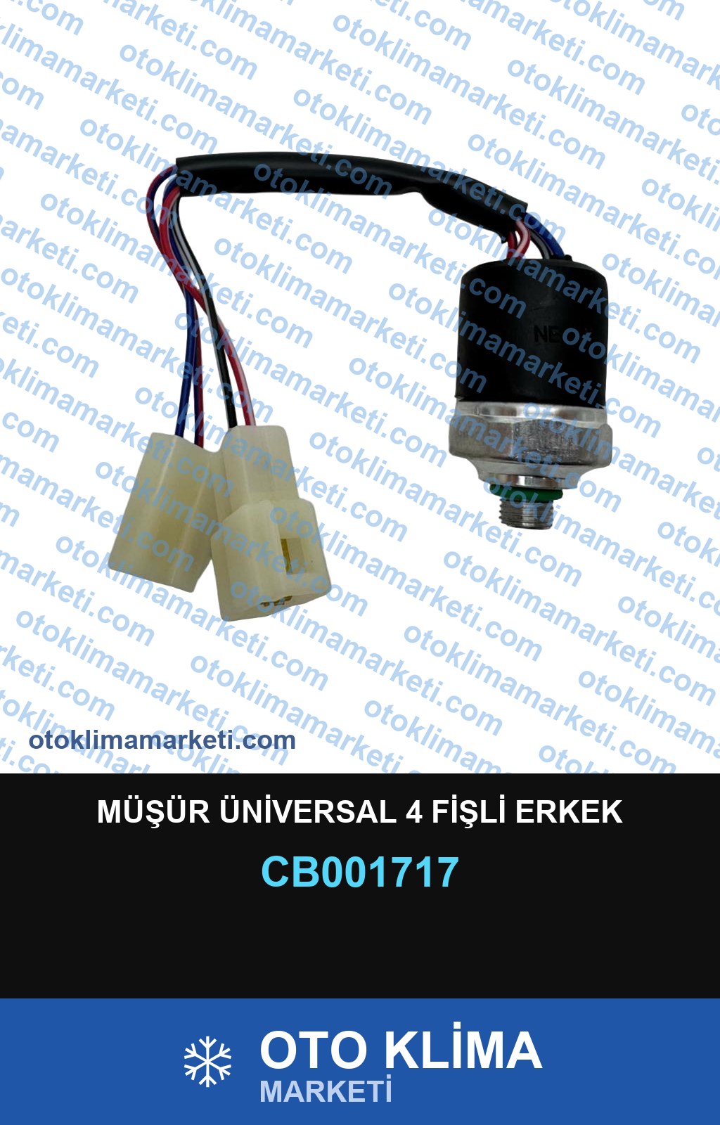 MÜŞÜR ÜNİVERSAL 4 FİŞLİ ERKEK