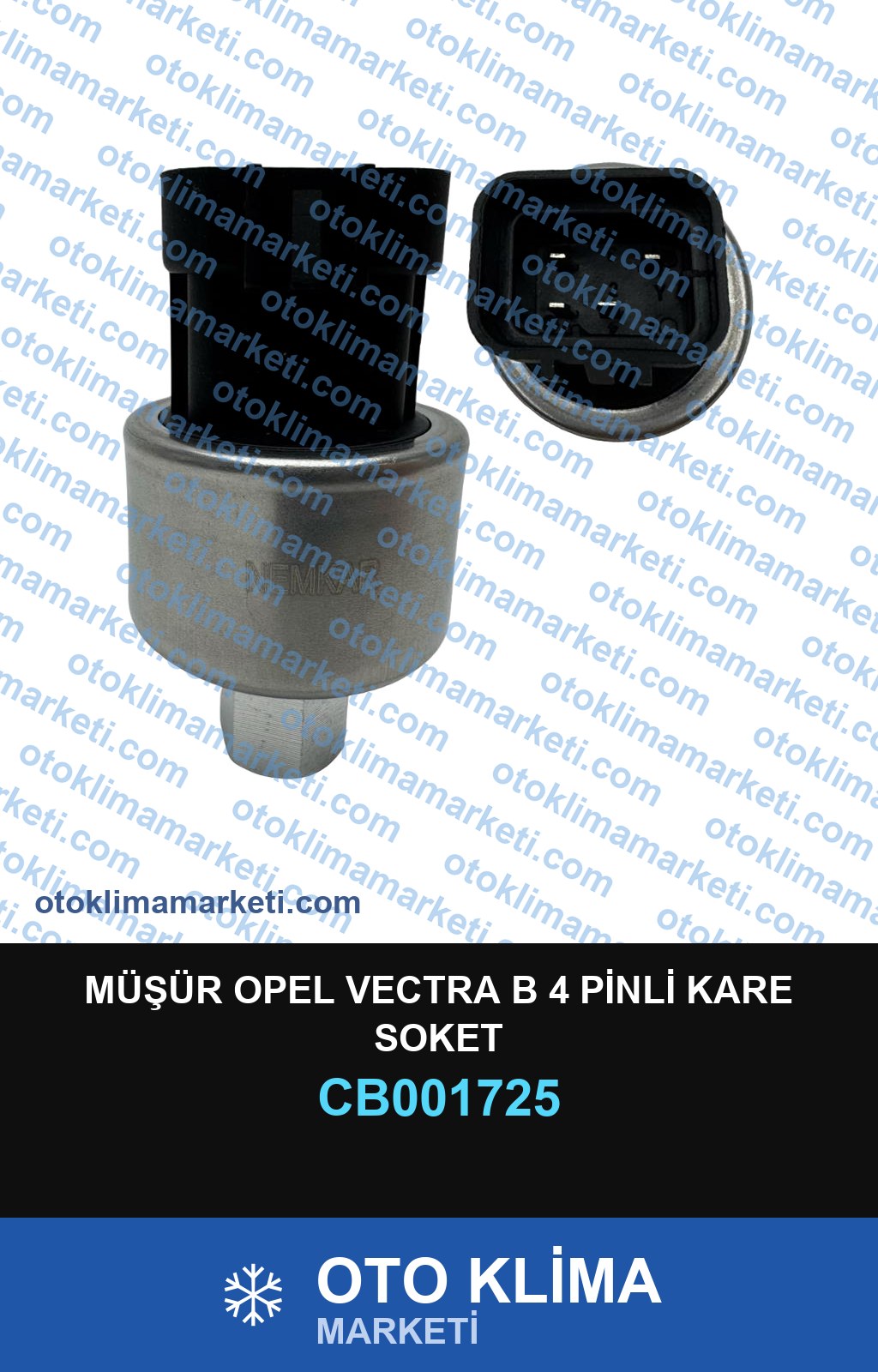 MÜŞÜR OPEL VECTRA B 4 PİNLİ KARE SOKET