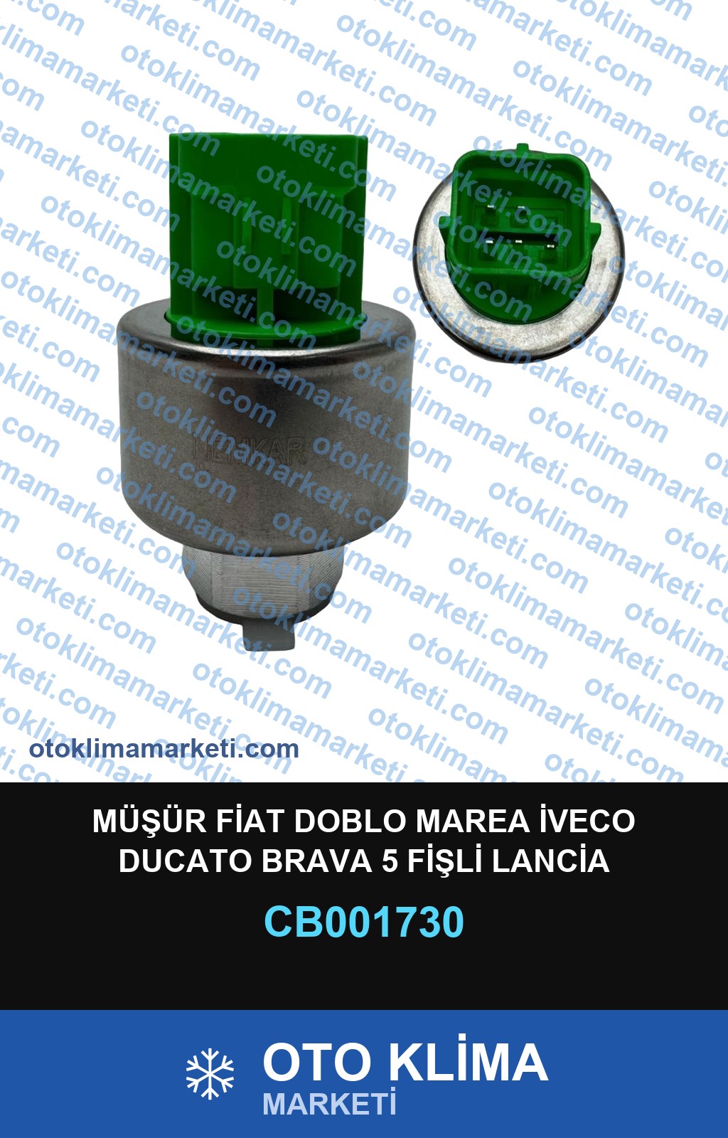 MÜŞÜR FİAT DOBLO MAREA İVECO DUCATO BRAVA 5 FİŞLİ LANCİA