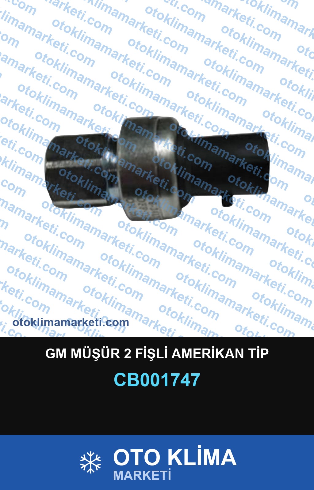 GM MÜŞÜR 2 FİŞLİ AMERİKAN TİP