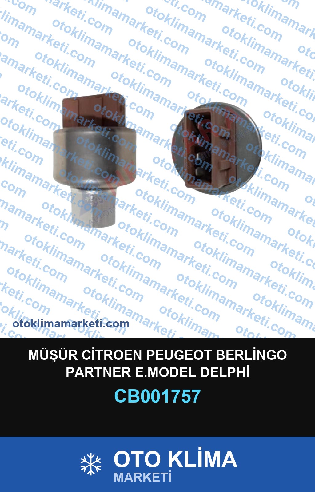 MÜŞÜR CİTROEN PEUGEOT BERLİNGO PARTNER E.MODEL DELPHİ