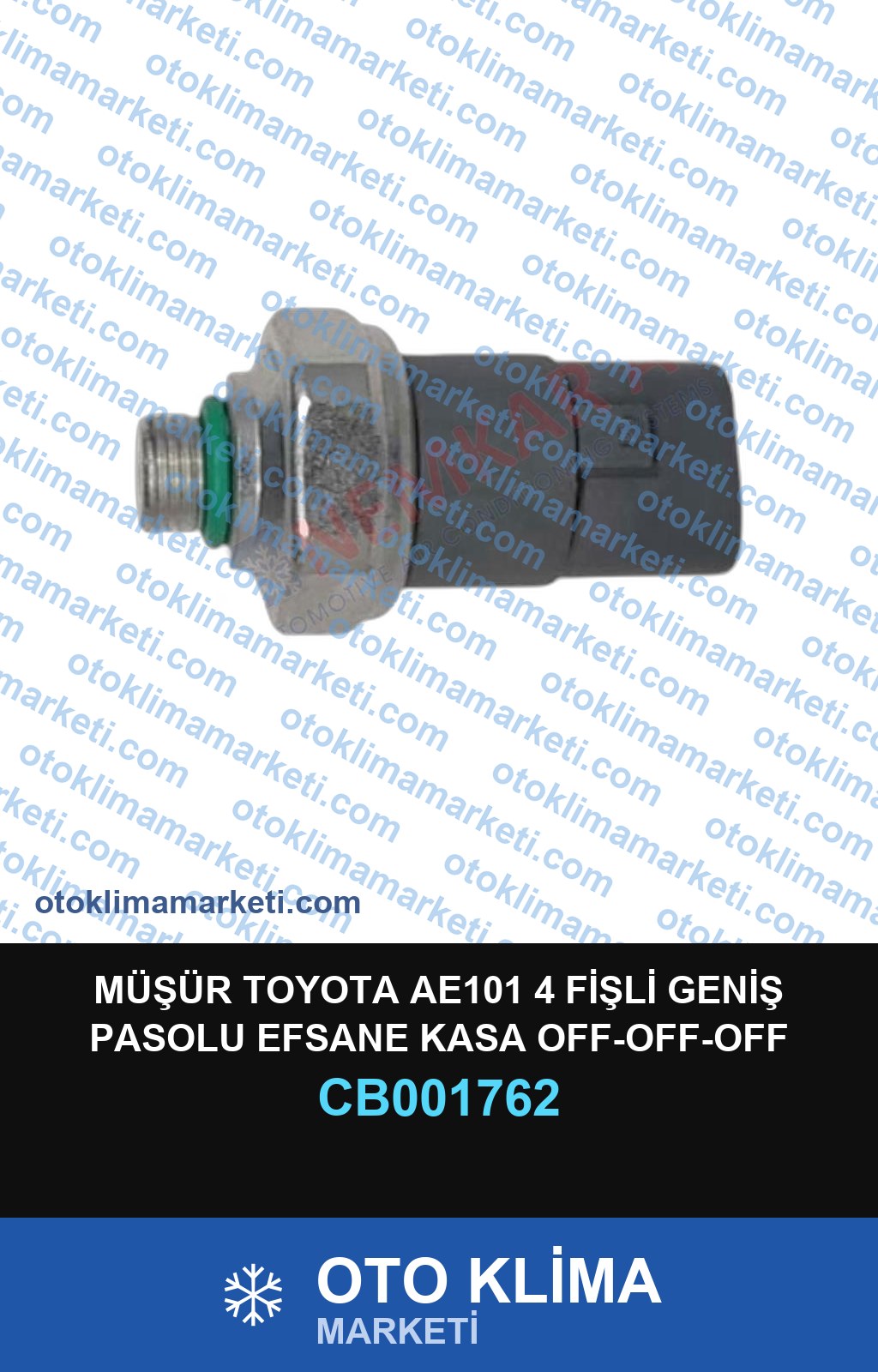 MÜŞÜR TOYOTA AE101 4 FİŞLİ GENİŞ PASOLU EFSANE KASA OFF-OFF-OFF