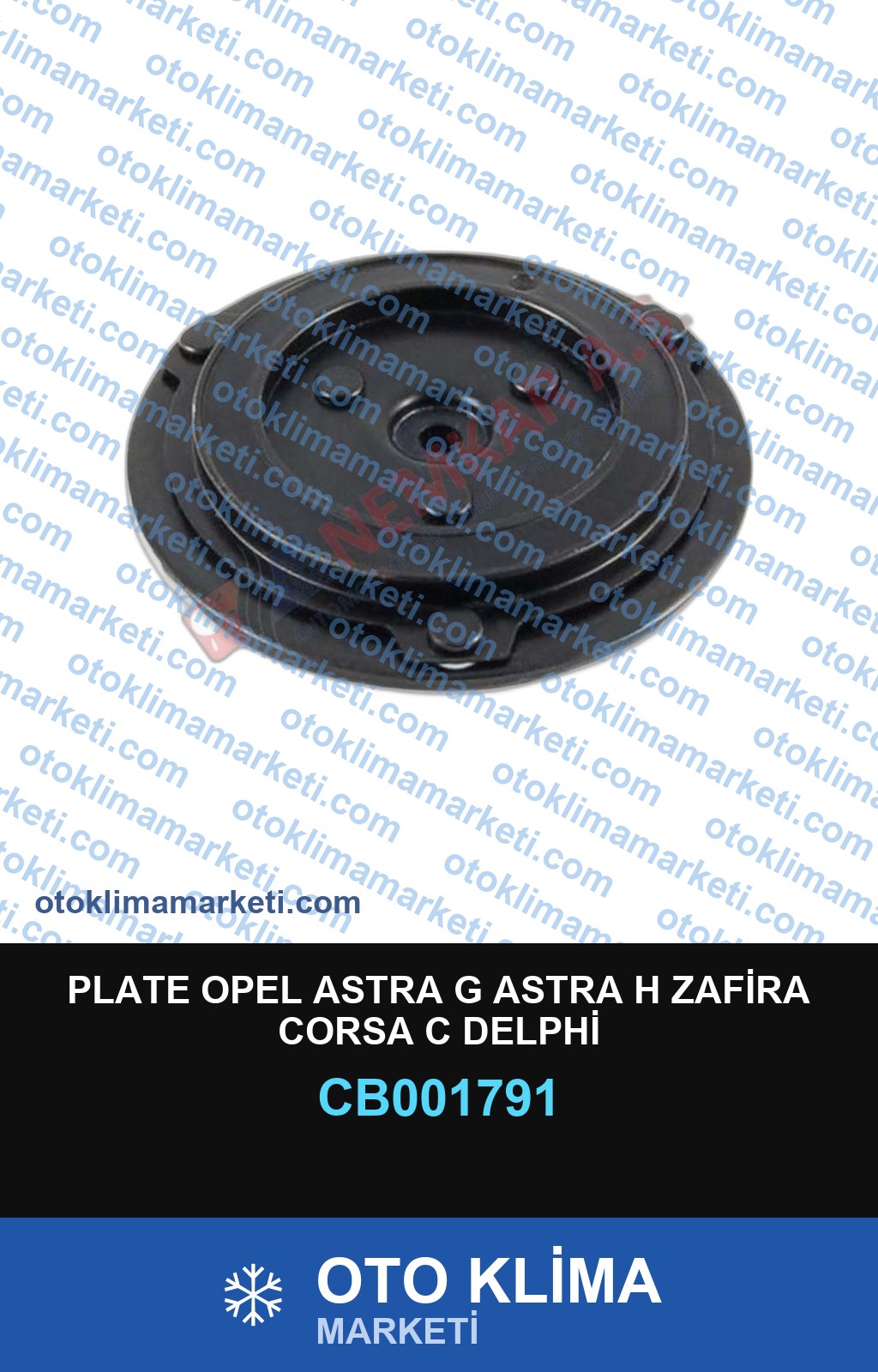 PLATE OPEL ASTRA G ASTRA H ZAFİRA CORSA C DELPHİ