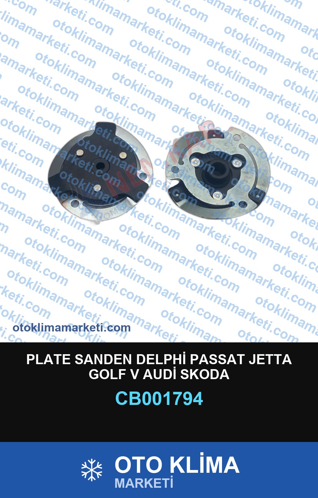 PLATE SANDEN DELPHİ PASSAT JETTA GOLF V AUDİ SKODA