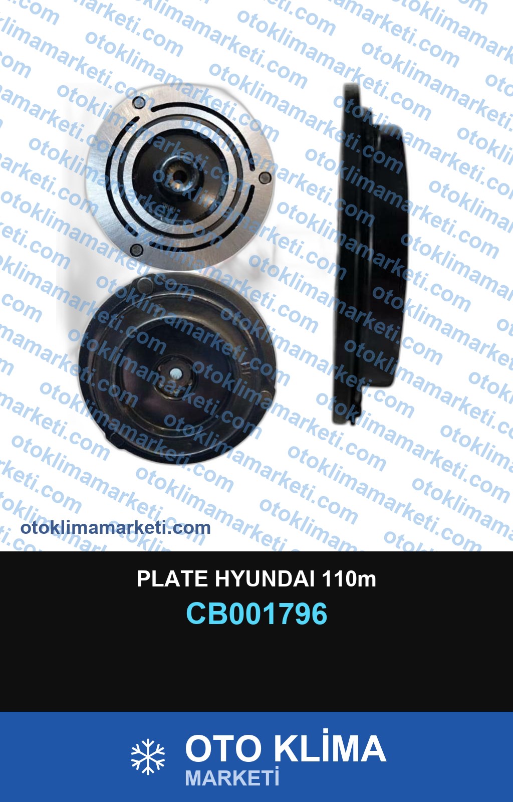 PLATE HYUNDAI 110m
